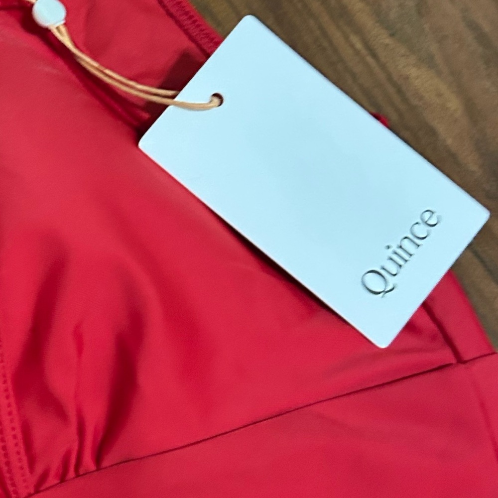 Quince Red One-Piece Swimsuit - Picture 7 of 7
